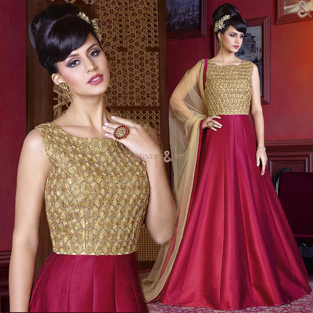 Indian Engagement Dress