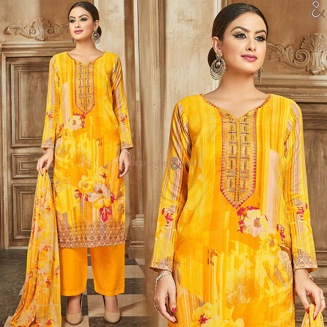 Image result for DESIGNER PUNJABI SUITS WITH PALAZZOS