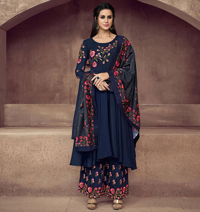 trending plazo suits