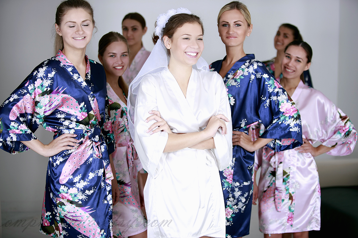 Bridesmaid Robes, Set of 8 Robes Mogul