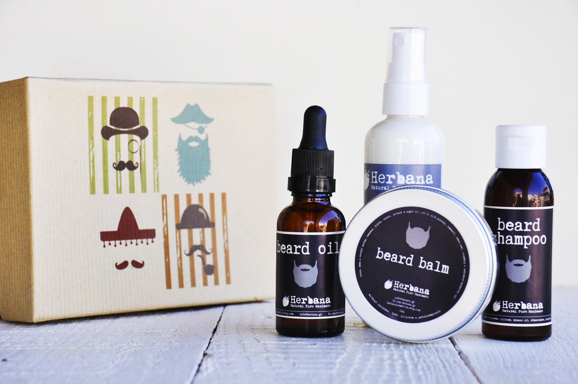 Beard Grooming Kit, Vegan Gift for Him Mogul