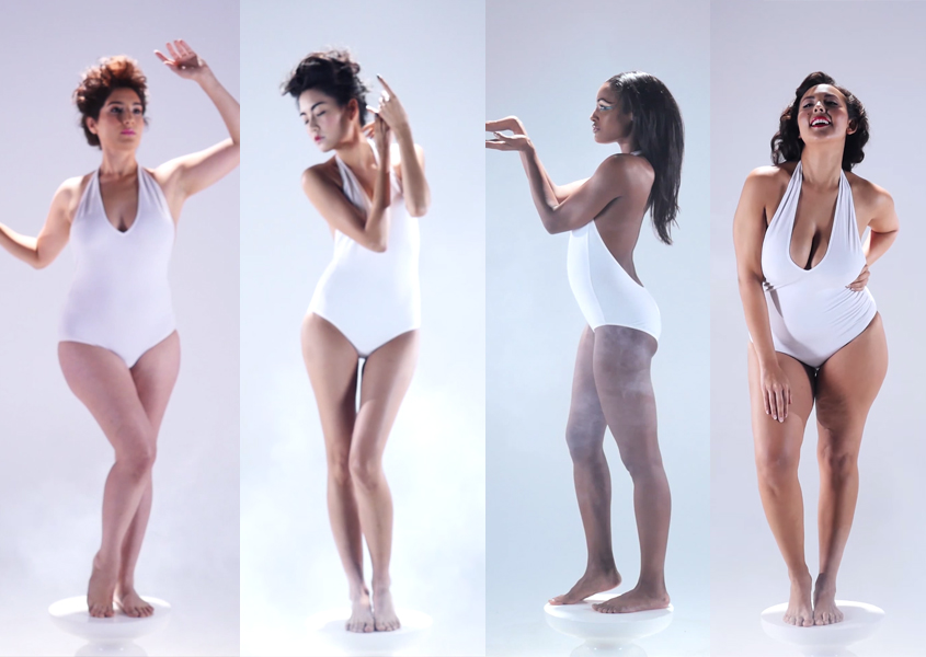 There is really a single ideal body shape for women?