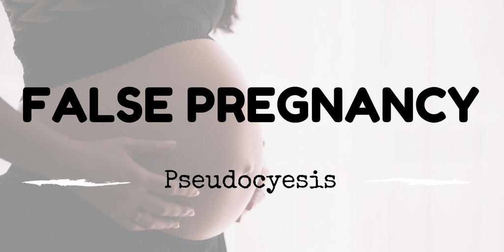 False pregnancy also known as pseudocyesis or phantom pregnancy Mogul